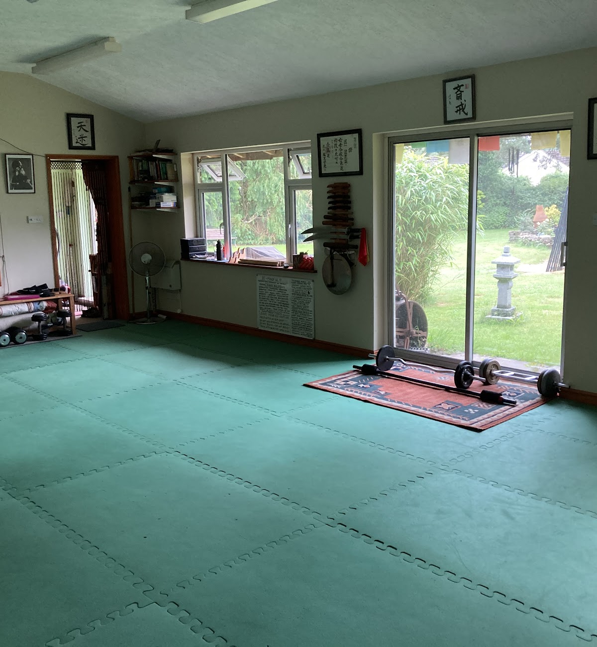 Aikido dojo training space