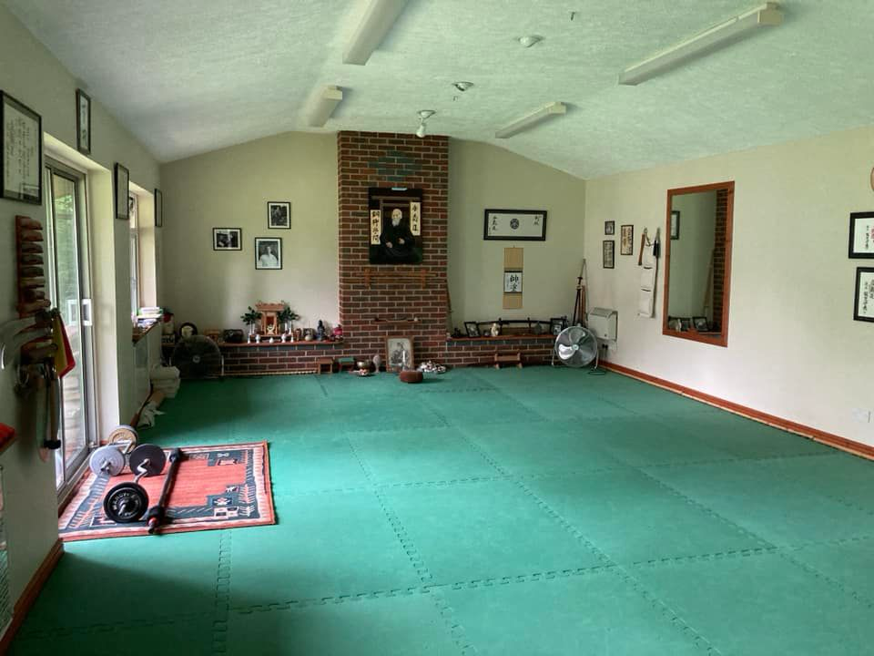 Aikido dojo training space